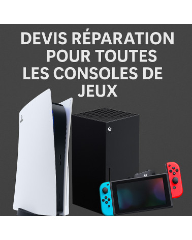 Devis multi-consoles – Réparation PS5, Xbox, Switch et plus | Phénix Game
