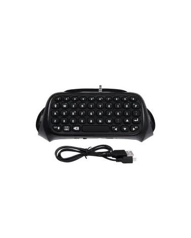 Clavier Sans Fil pour Manette PS4 – Chatpad Compact Compatible PlayStation 4