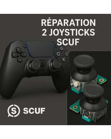 Réparation 2 Joysticks manette SCUF PS5 – Remplacement complet | Phénix Game