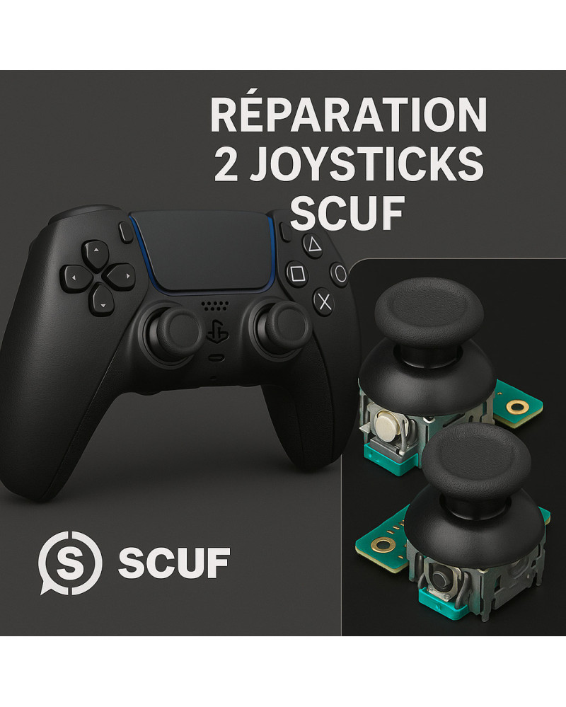 Réparation 2 Joysticks manette SCUF PS5 – Remplacement complet | Phénix Game
