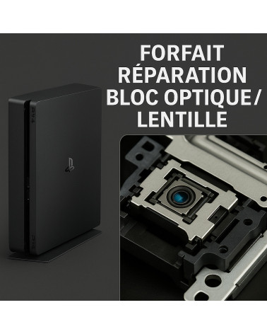 Forfait réparation bloc optique / lentille PS4 – Lecture de jeux impossible | Phénix Game