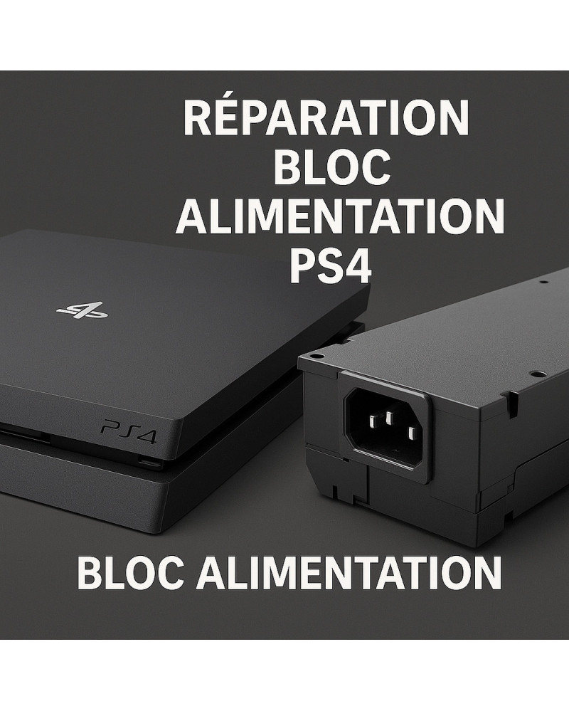 Réparation bloc alimentation HS PS4 – Console qui ne s’allume plus | Phénix Game