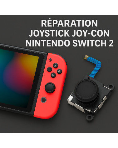 Réparation Joystick Joy-Con Nintendo Switch 2 – Drift, blocage, perte de précision | Phénix Game