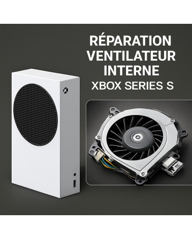 Réparation ventilateur interne Xbox Series S – Surchauffe / Bruit anormal | Phénix Game
