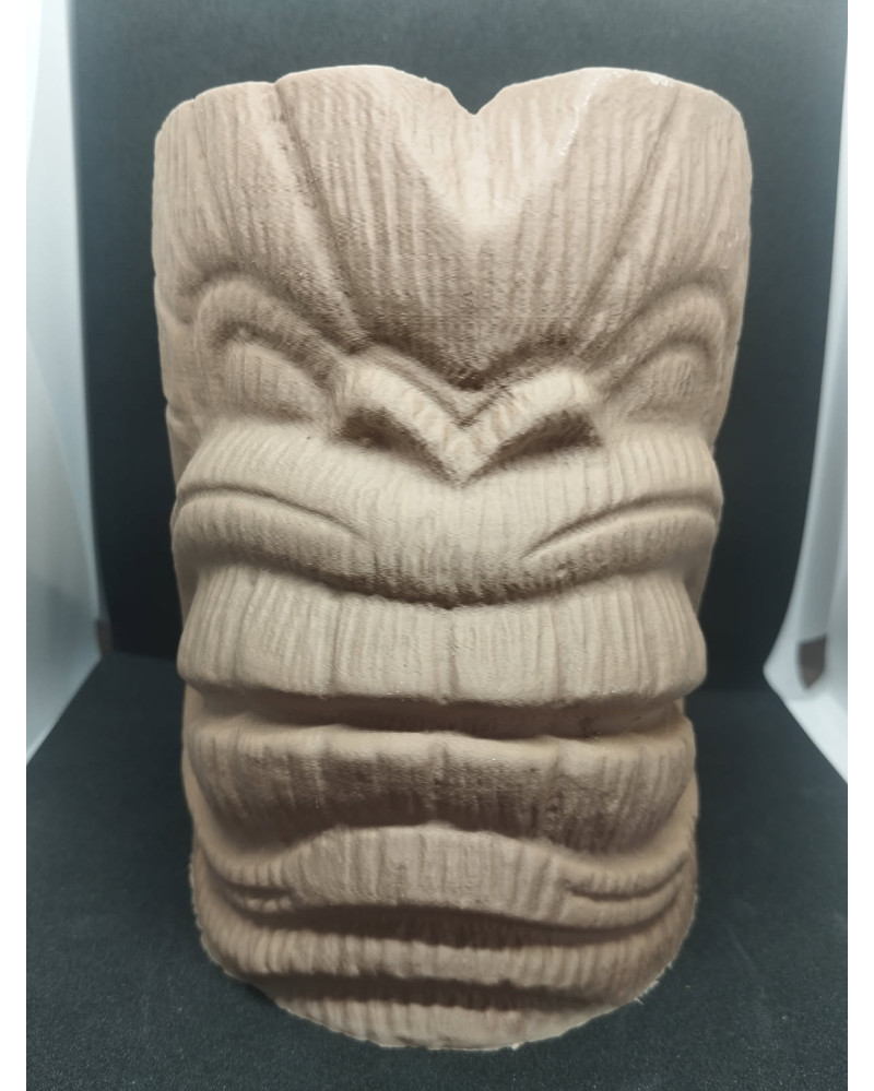 Pot Tiki Totem – Impression 3D Décoration Tropicale