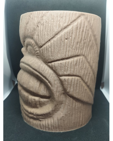 Pot Tiki Totem – Impression 3D Décoration Tropicale
