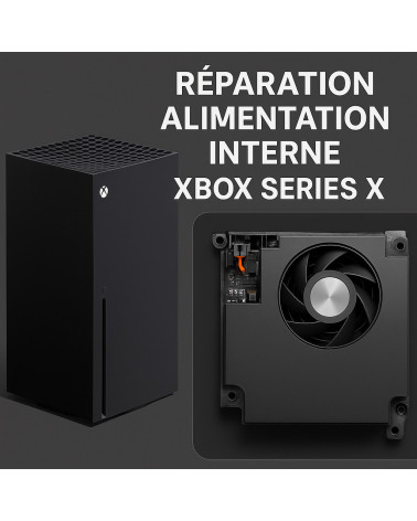 Réparation alimentation interne Xbox Series X – Console qui ne s’allume plus | Phénix Game