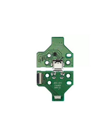 PCB USB pour Manette PS4 V2 JDS-011 – Port de Charge avec Nappe 12 Pin Fournie