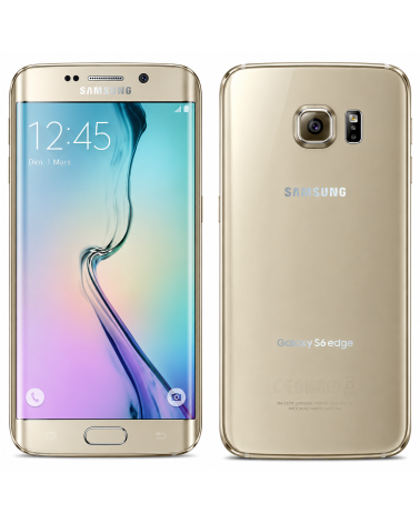 Samsung Galaxy S6 Edge Or – Smartphone Écran Incurvé Super AMOLED