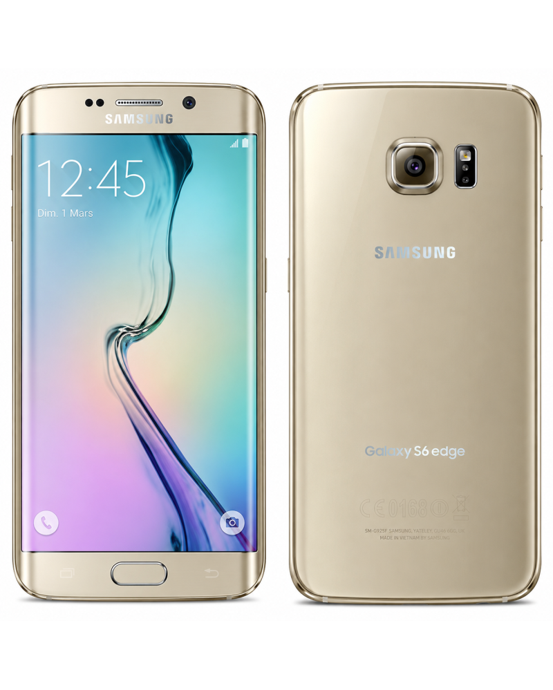 Samsung Galaxy S6 Edge Or – Smartphone Écran Incurvé Super AMOLED
